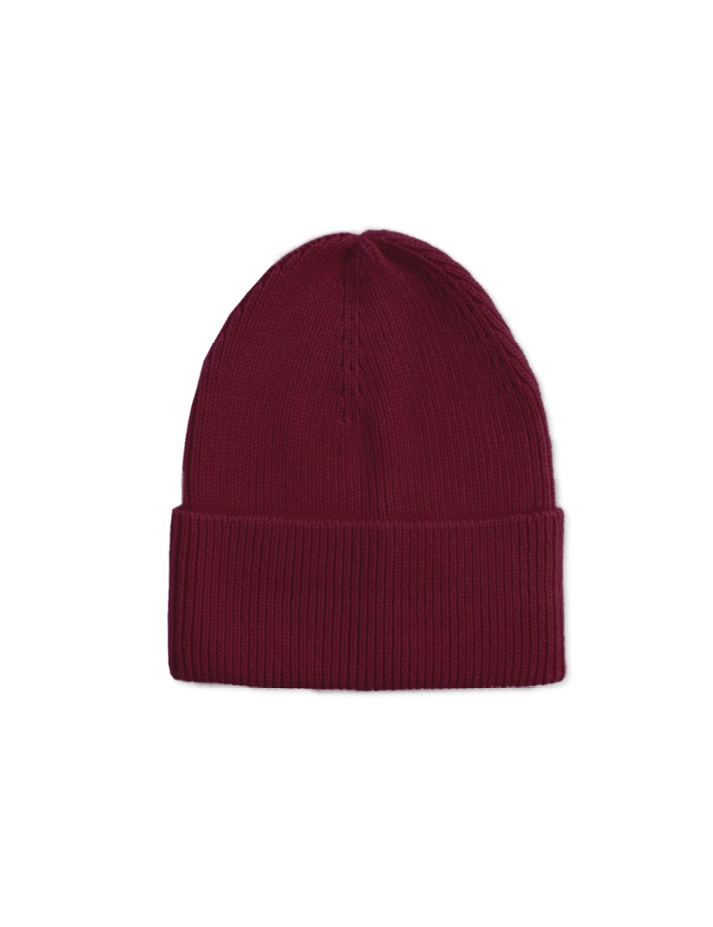 Cotton Beanie : Burgundy