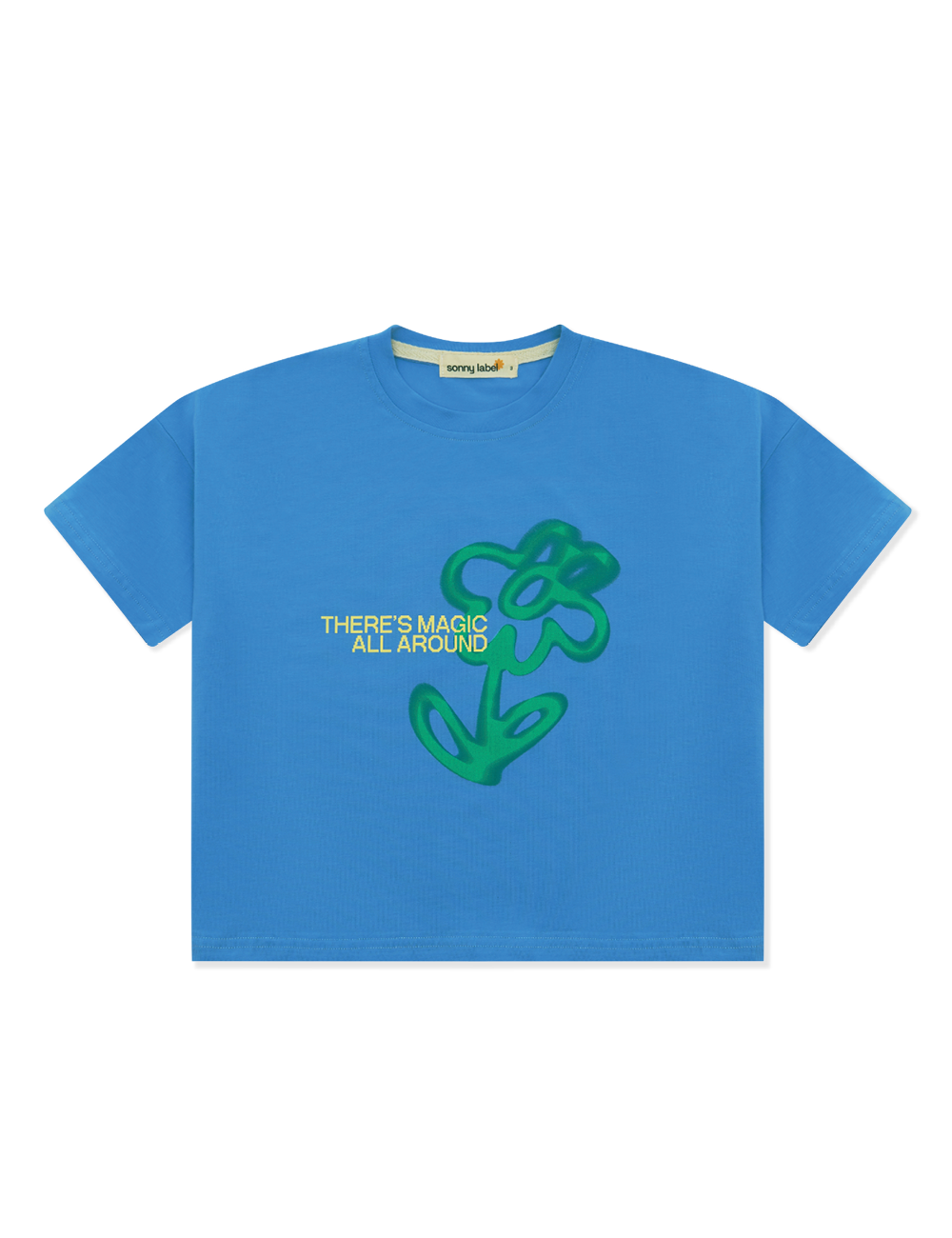 Fleur Tee : Blue Jay