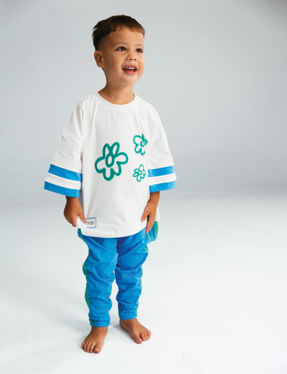 Slouch Trackies : Blue Jay