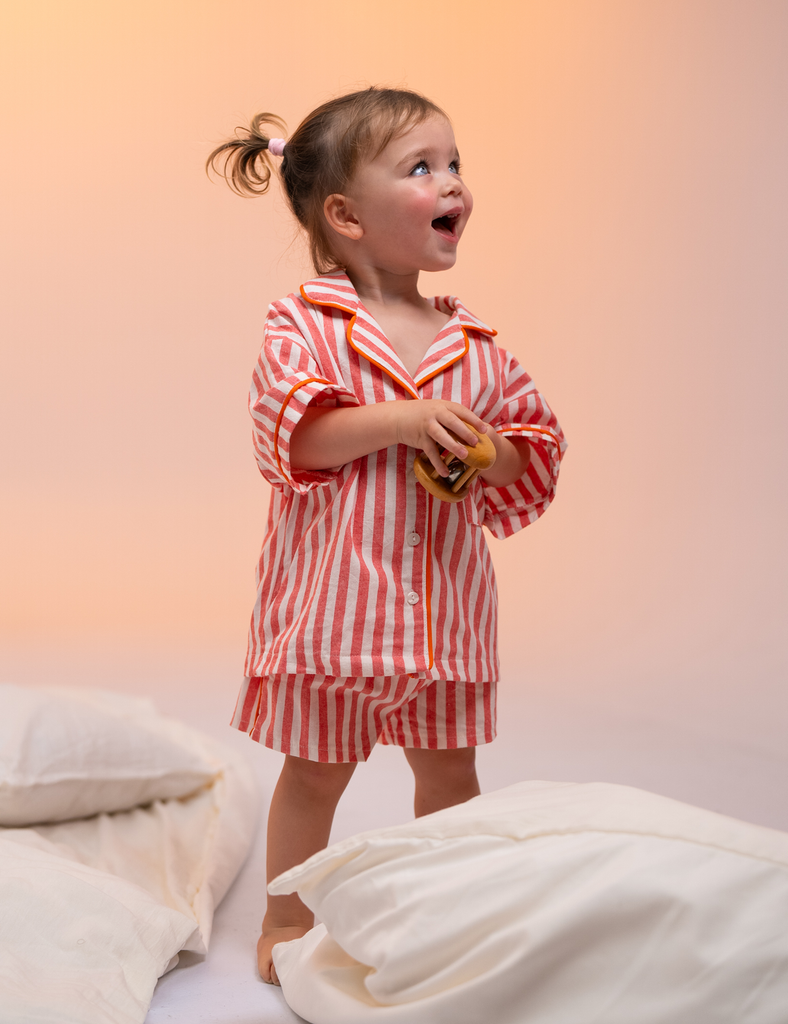 Mini Holiday PJ's : Candy cane