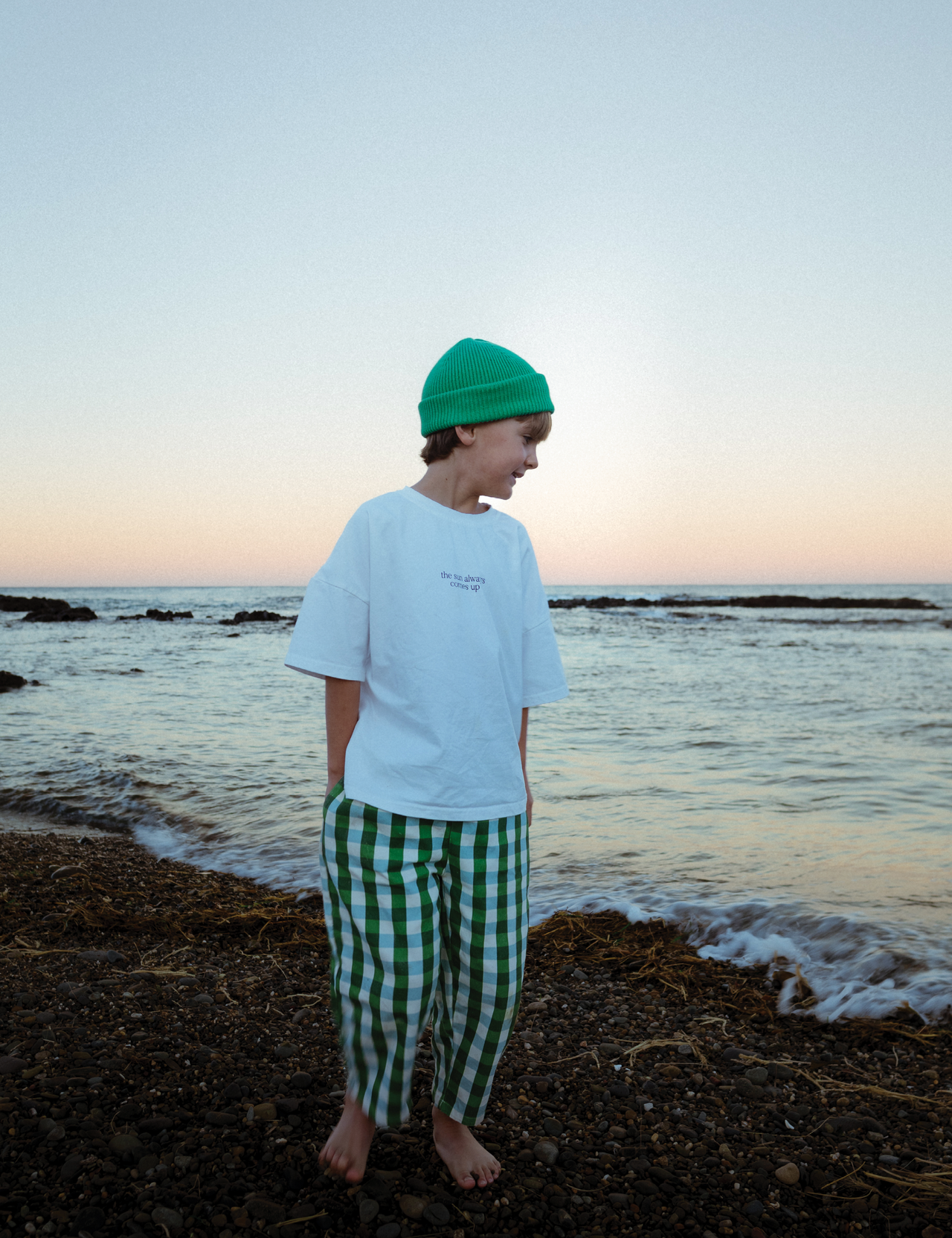 Cotton Beanie : Green