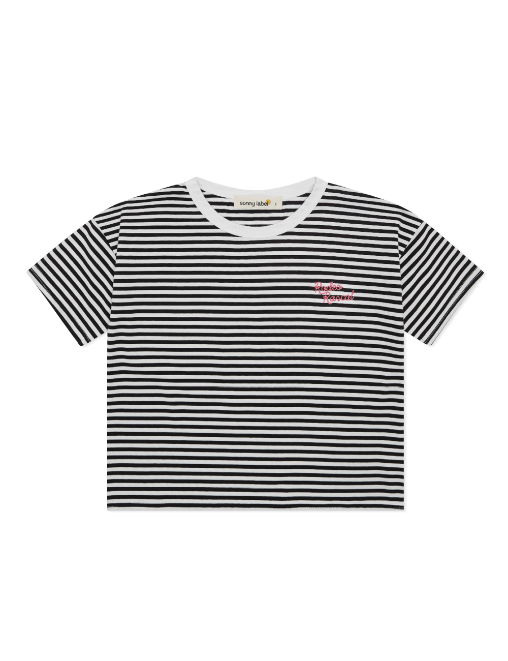Rodeo Rascals Stripe Tee : Salmon