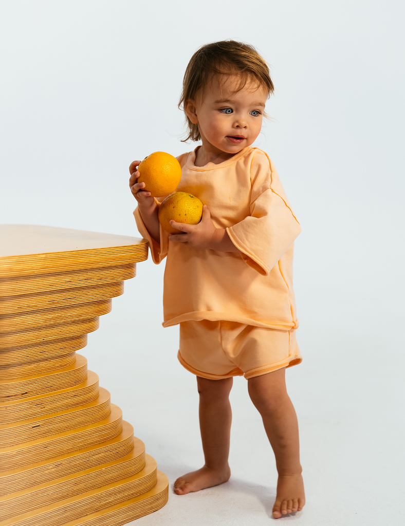 Slouch Set : Apricot