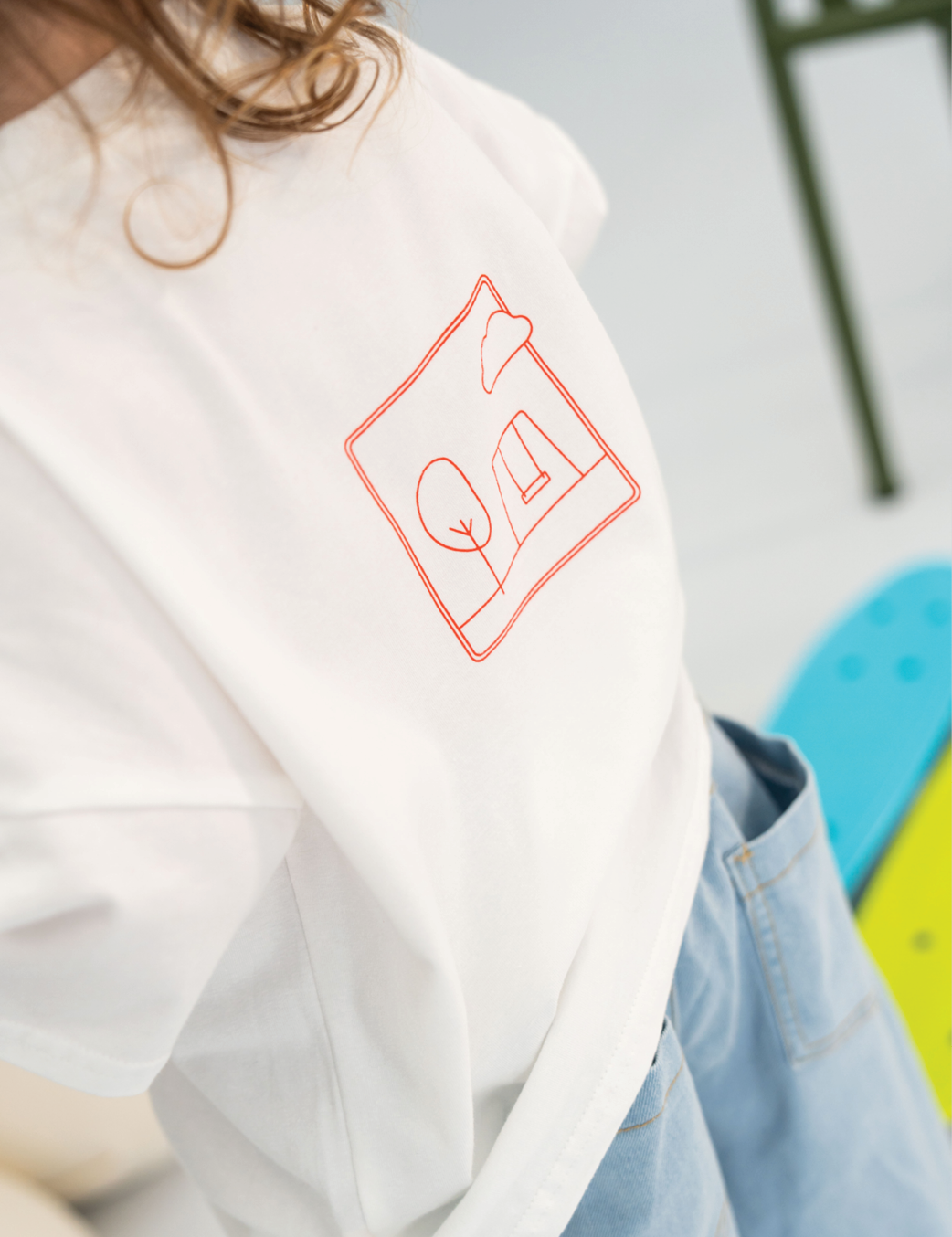 Everyday Tee : Tour de Parks White