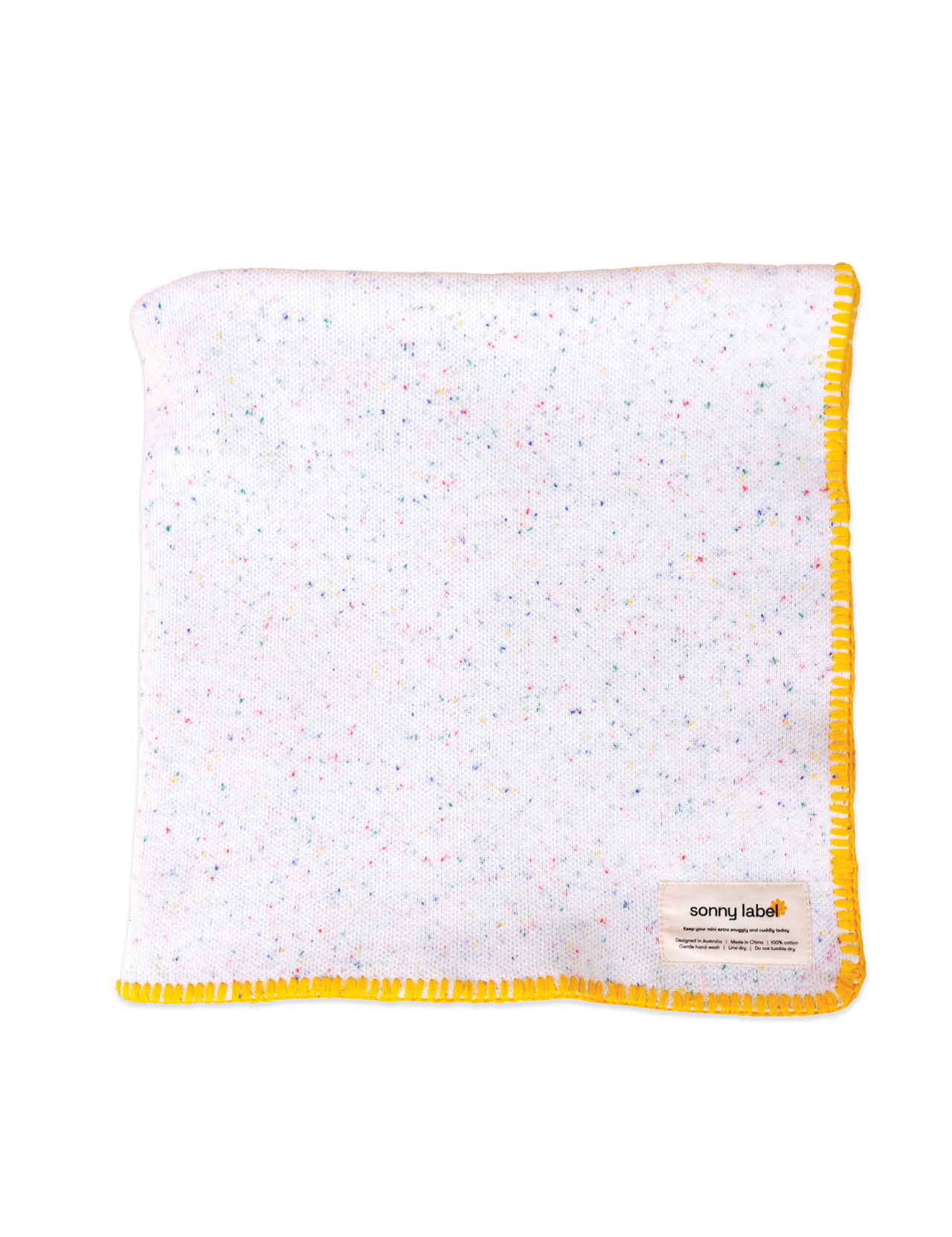 Knitted Sprinkle Blanket