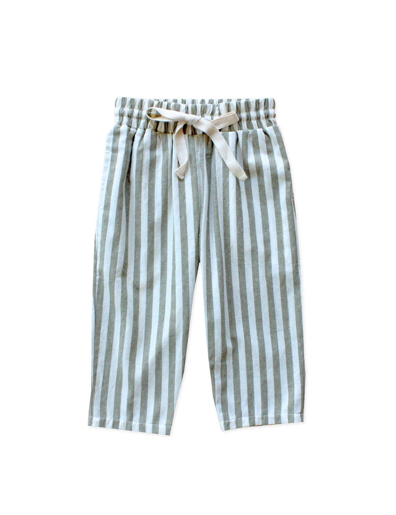 Olive Stripe Pants