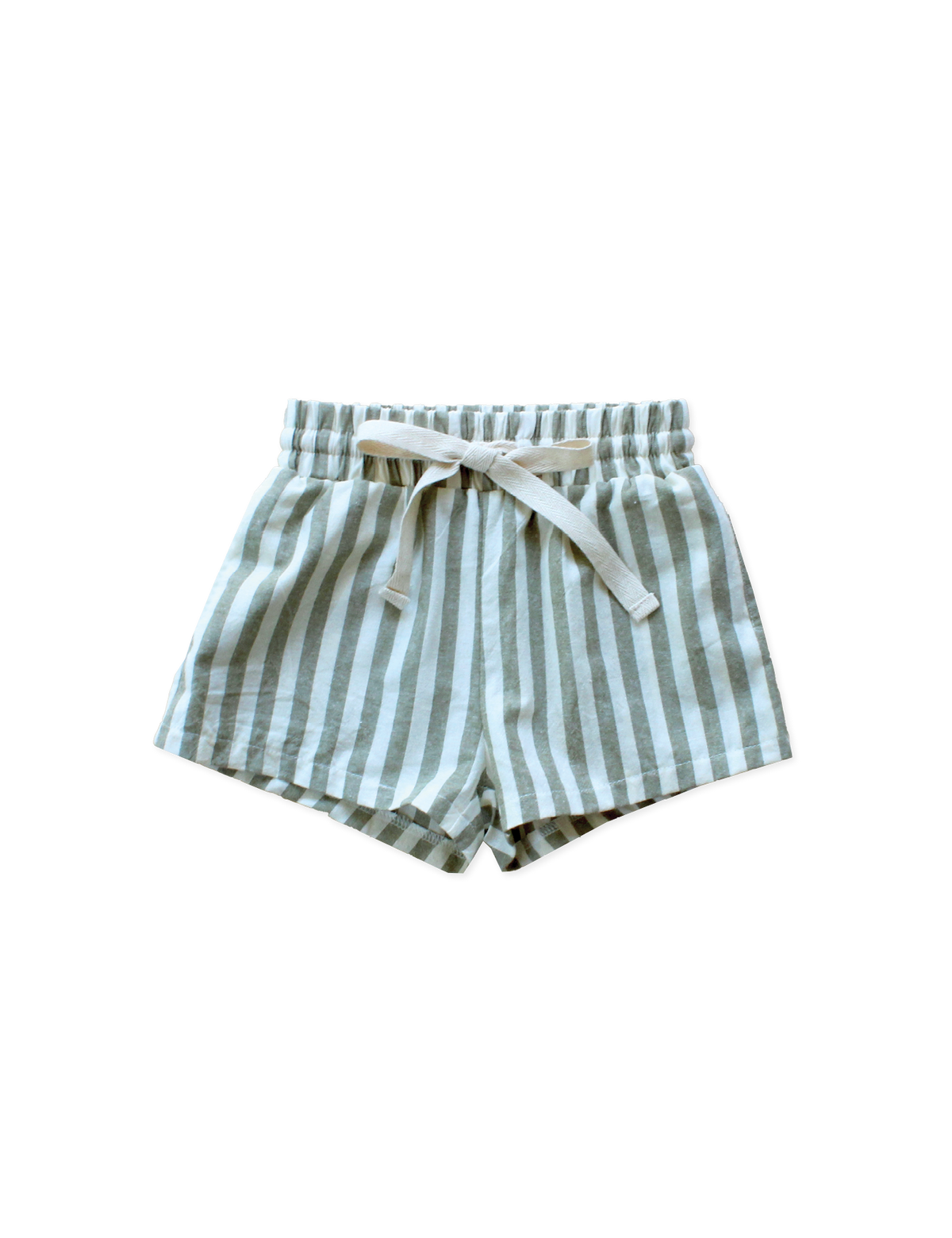Olive Stripe Shorts Sonny Label