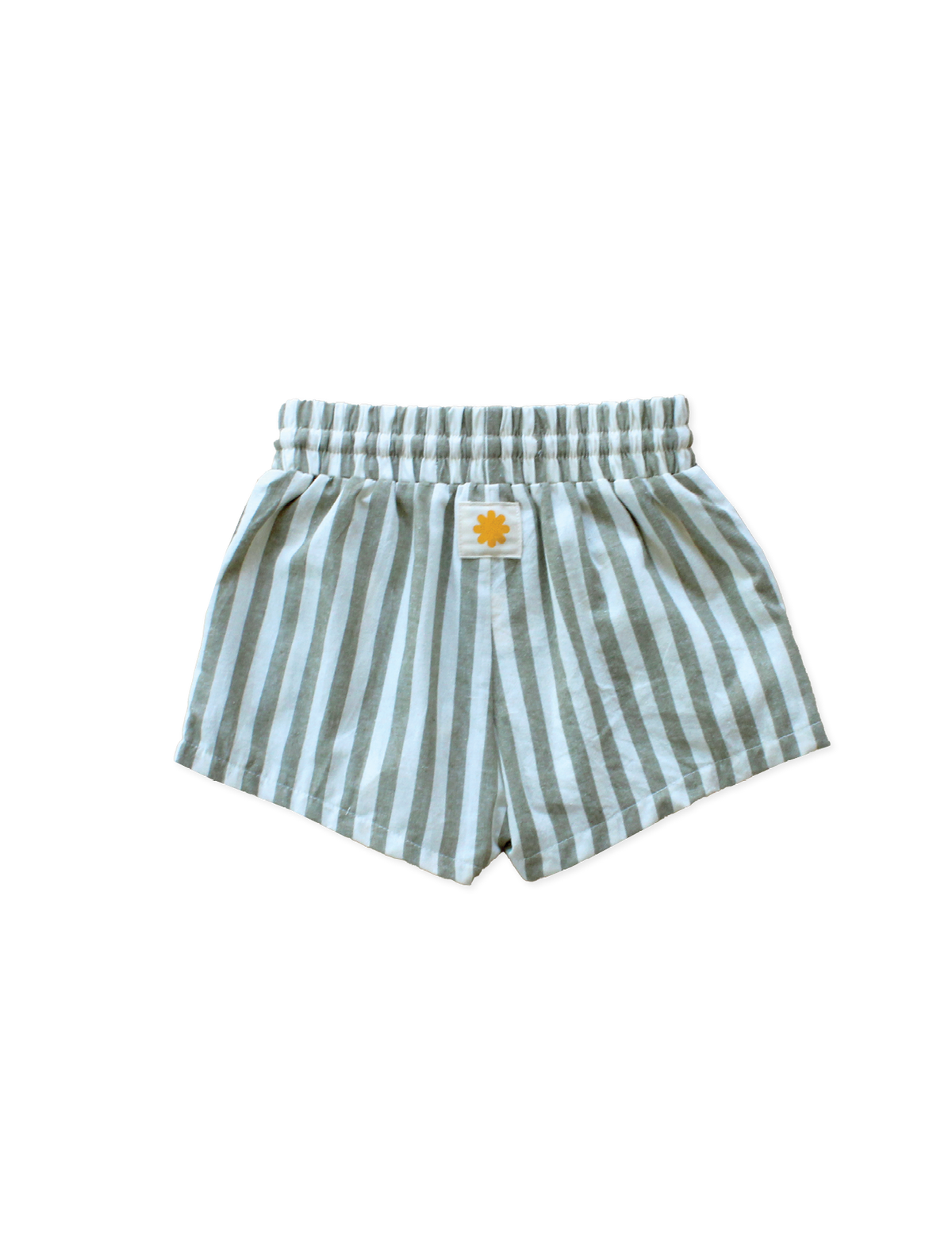 Grey and white hot sale striped shorts