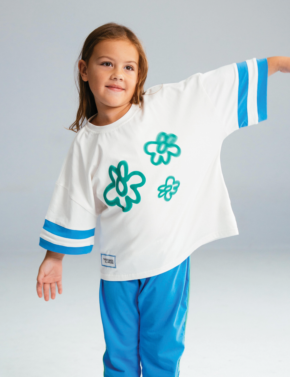 Sport Tee in Blue Jay