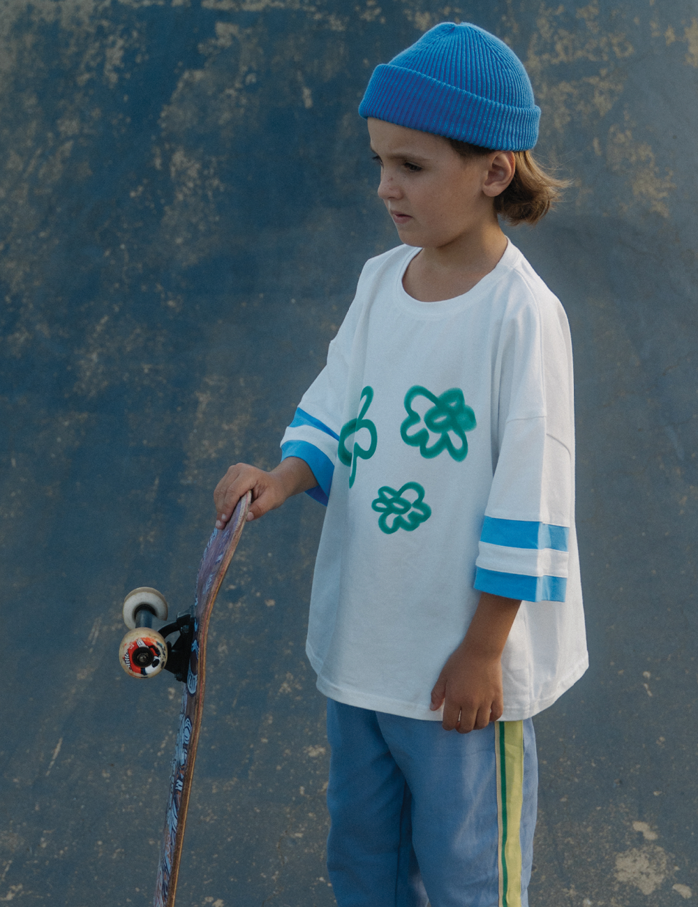 Sport Tee in Blue Jay