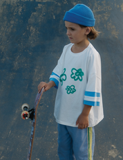Sport Tee in Blue Jay
