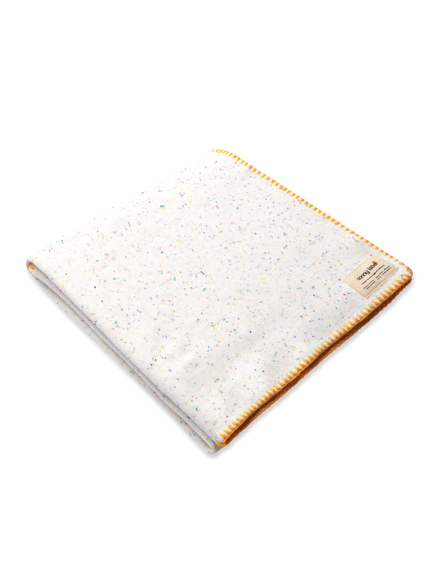 Knitted Sprinkle Blanket