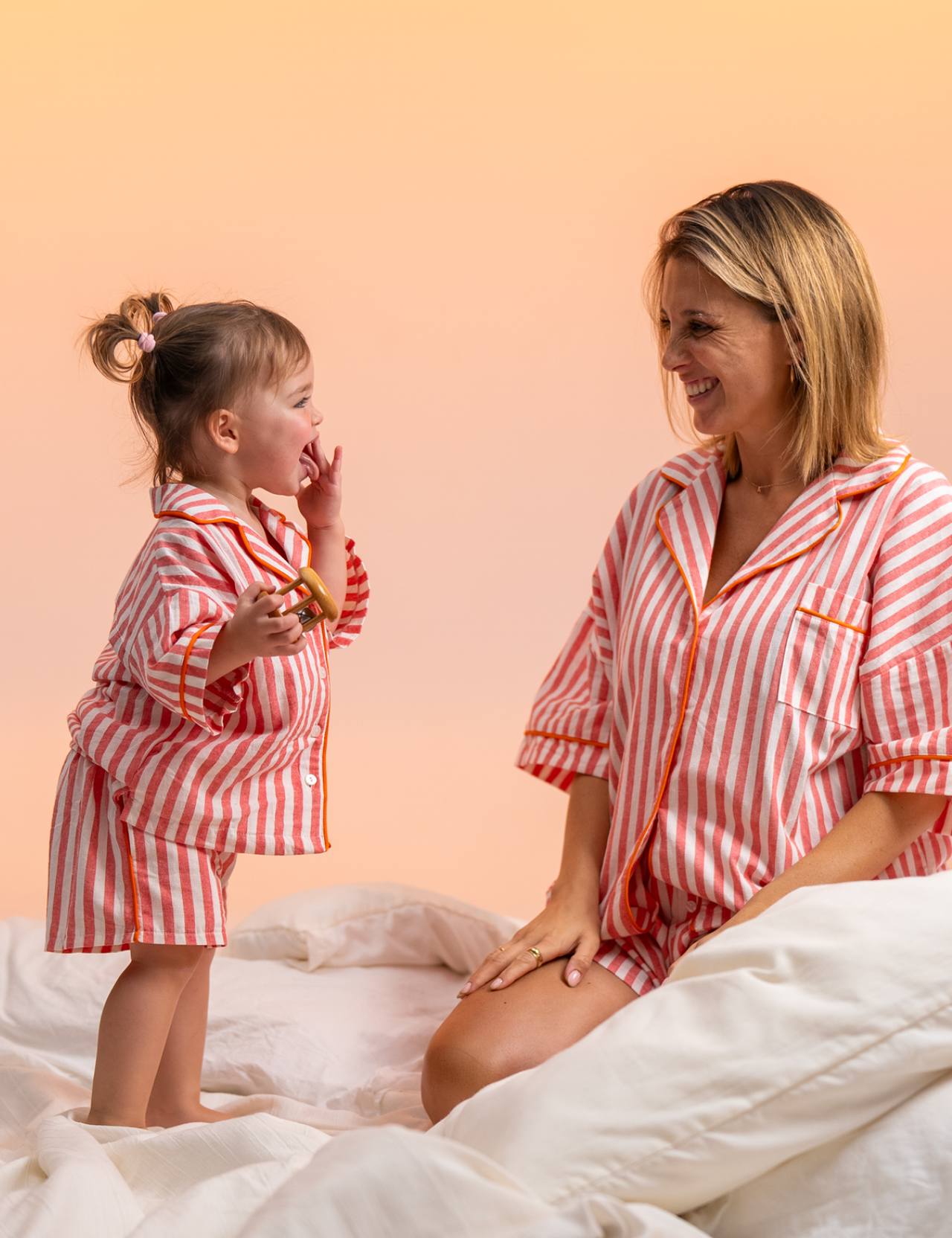 Mama Holiday PJ's : Candy cane