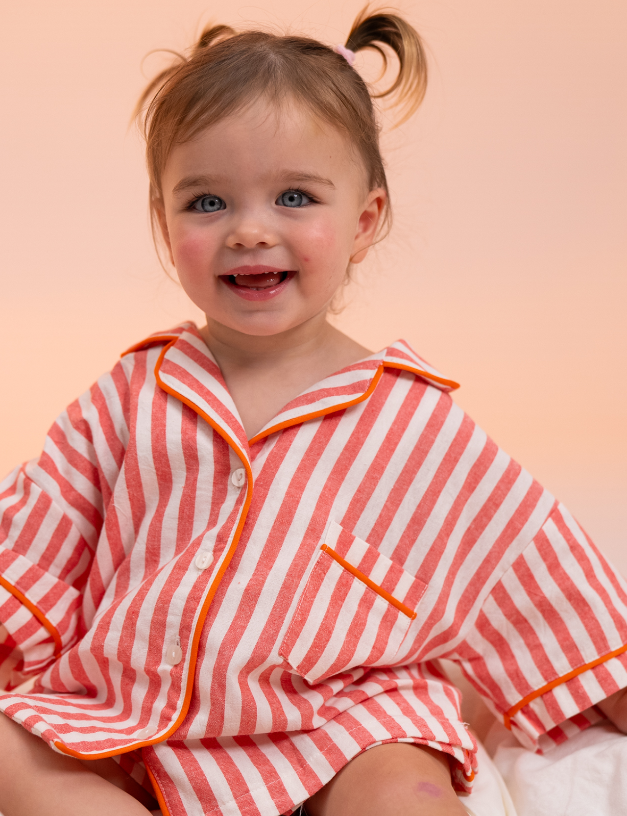 PRE-ORDER Mini Holiday PJ's : Candy cane