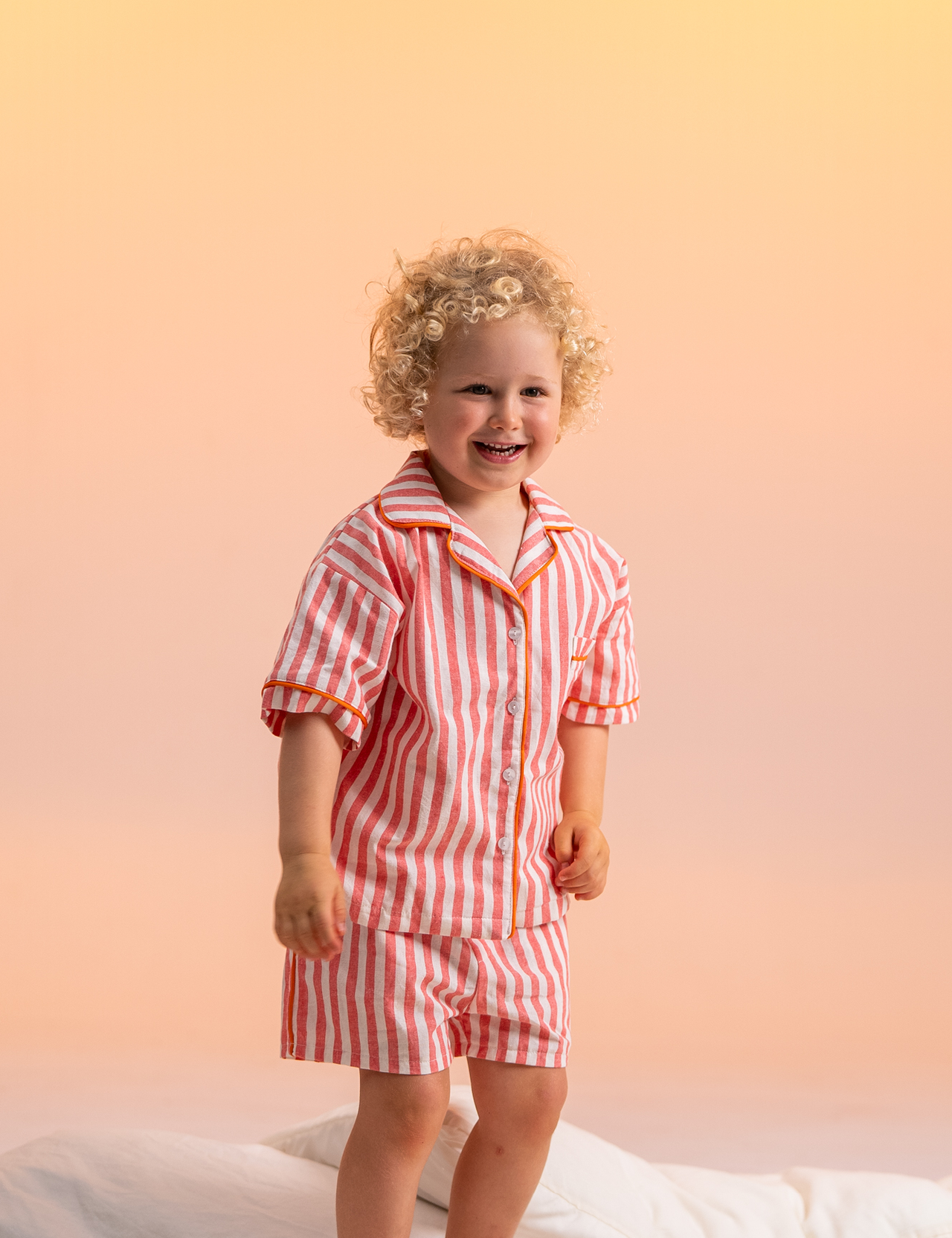 PRE-ORDER Mini Holiday PJ's : Candy cane