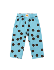 Pocket Pants in Blue Polka