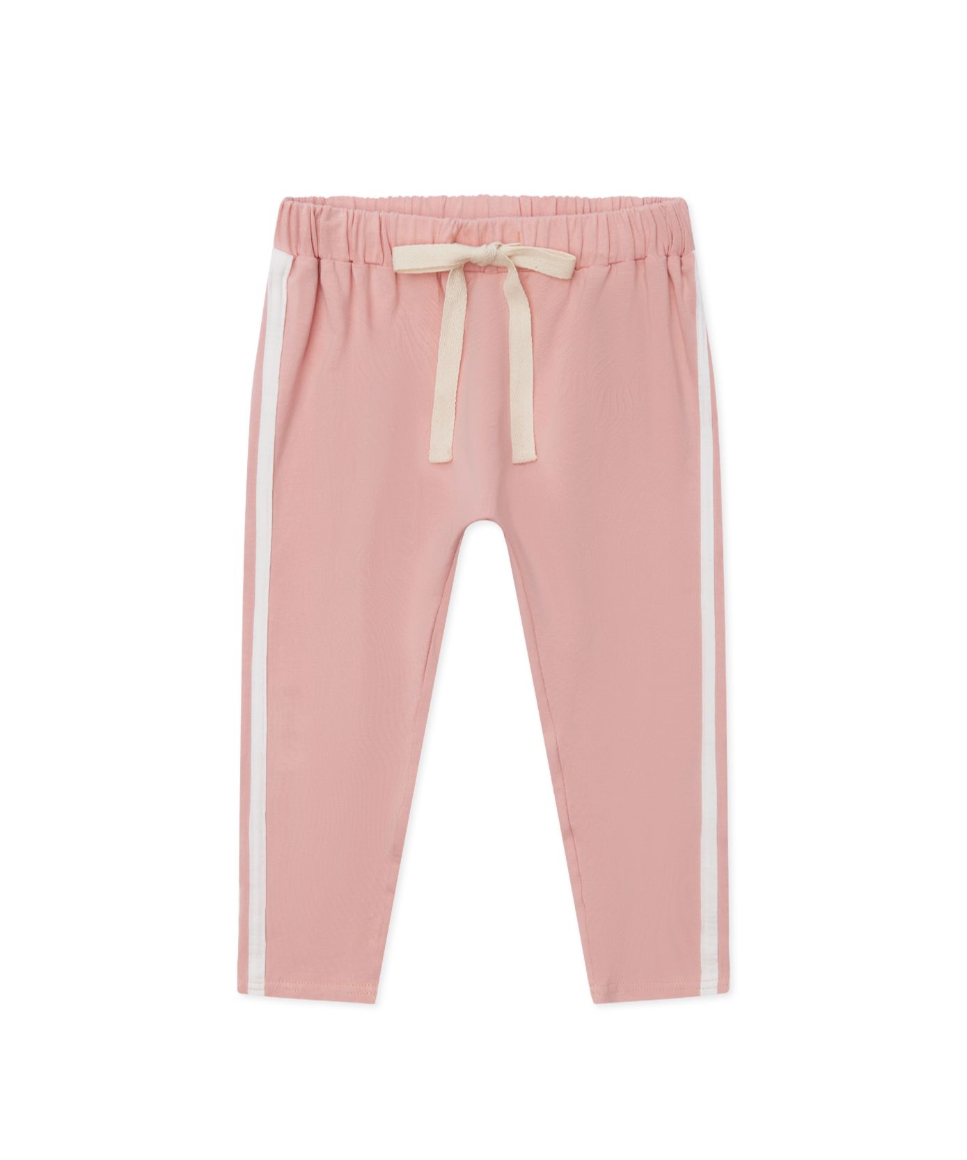 Sonny Label Circus26 floss pink slouch pants flat lay on a grey background — comfy and cool.