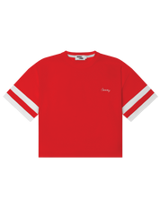 Sports Tee in Cherry