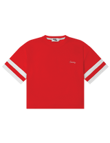 Sports Tee in Cherry