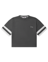 Sports Tee in Charcoal