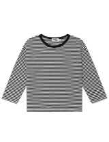 Stripe Long Sleeve in Black