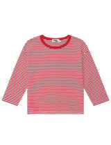 Stripe Long Sleeve in Cherry