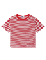 Stripe Tee in Cherry