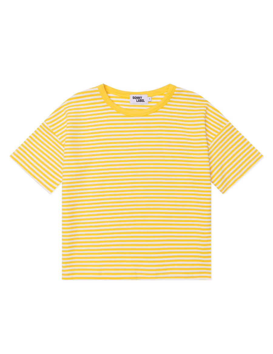 Stripe Tee in Sunshine
