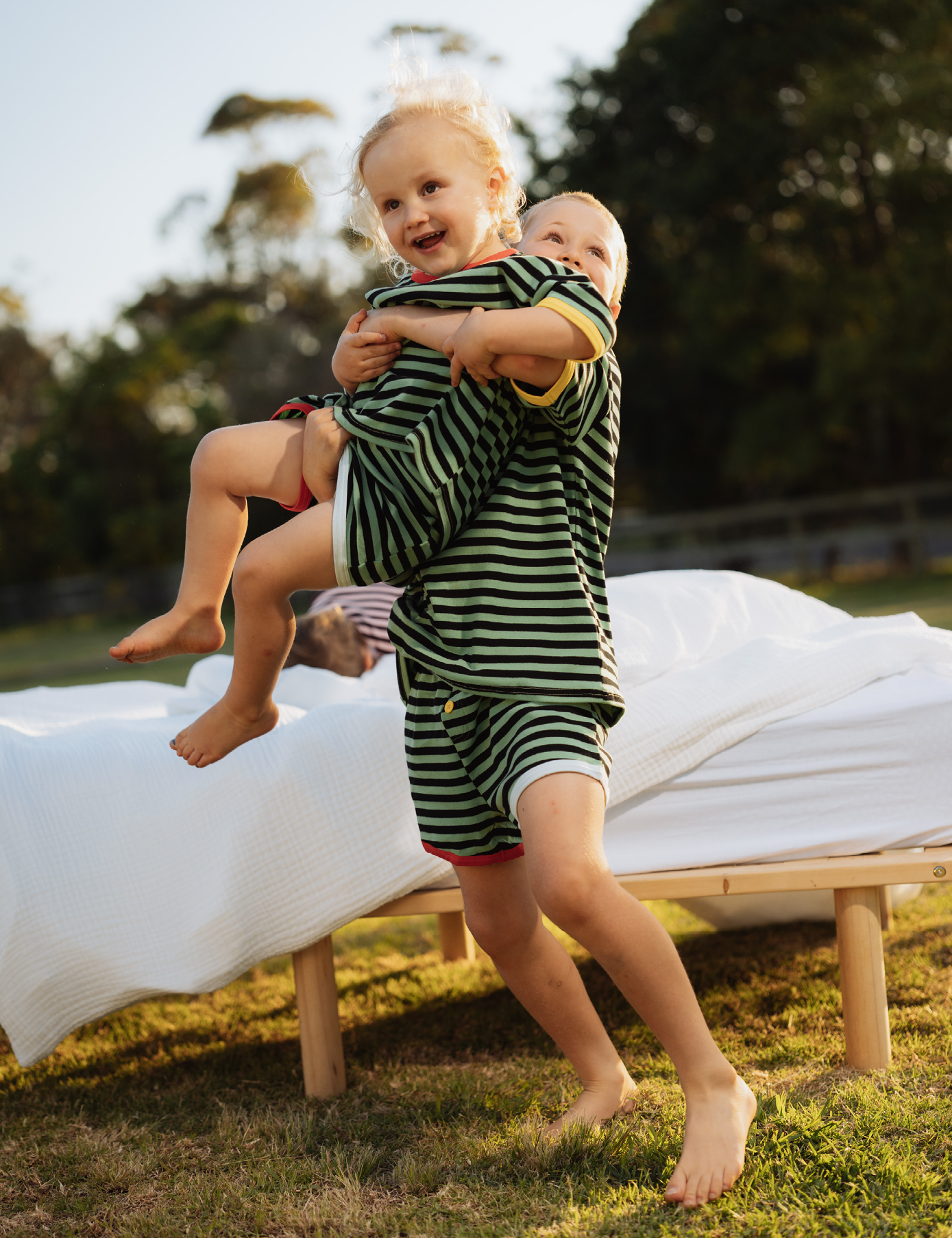 Summer PJs in Apple