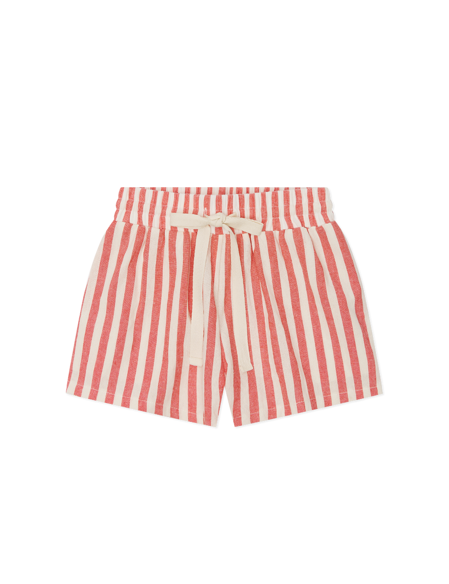 Staple Shorties in Poppy