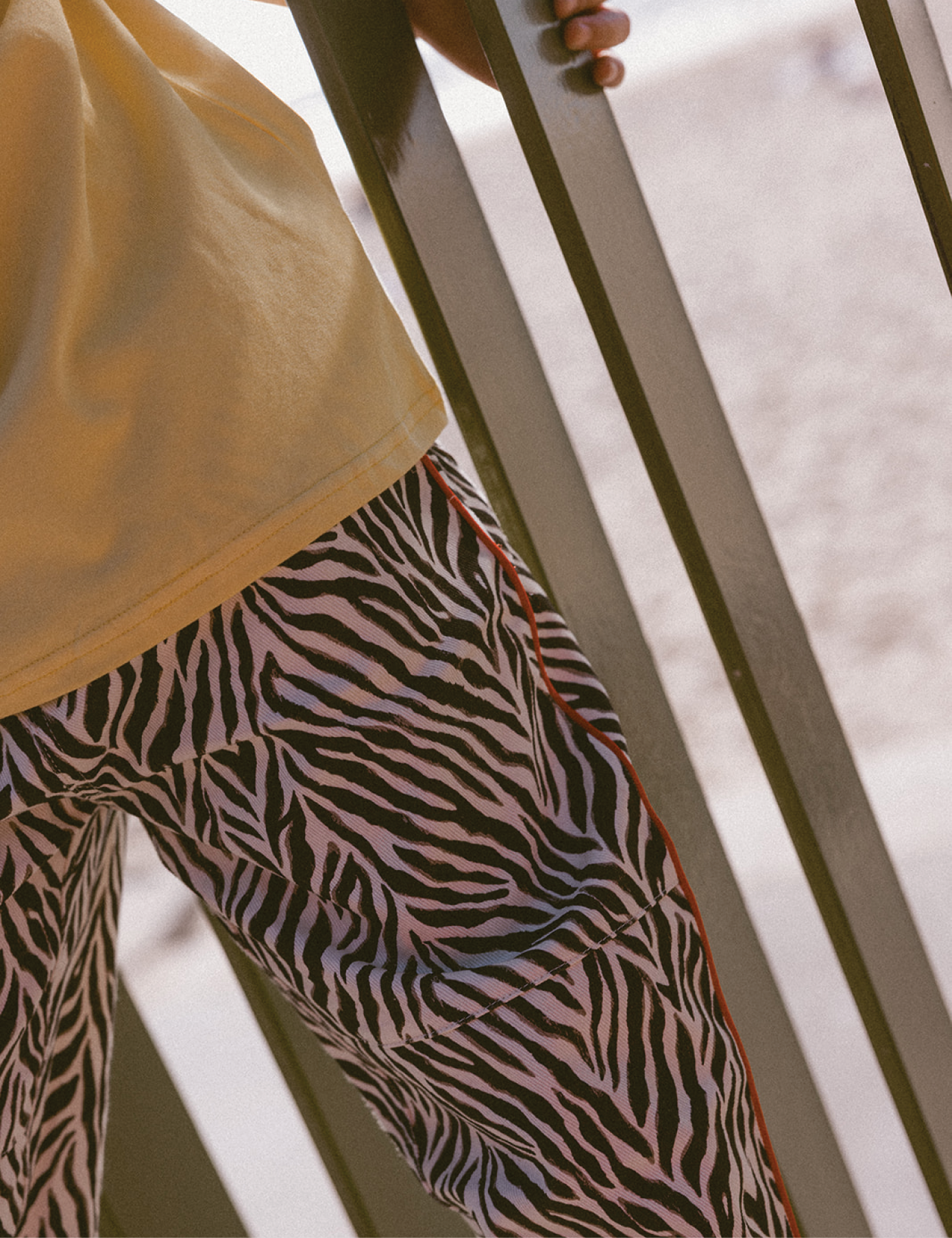 Pocket Pants in Zebra
