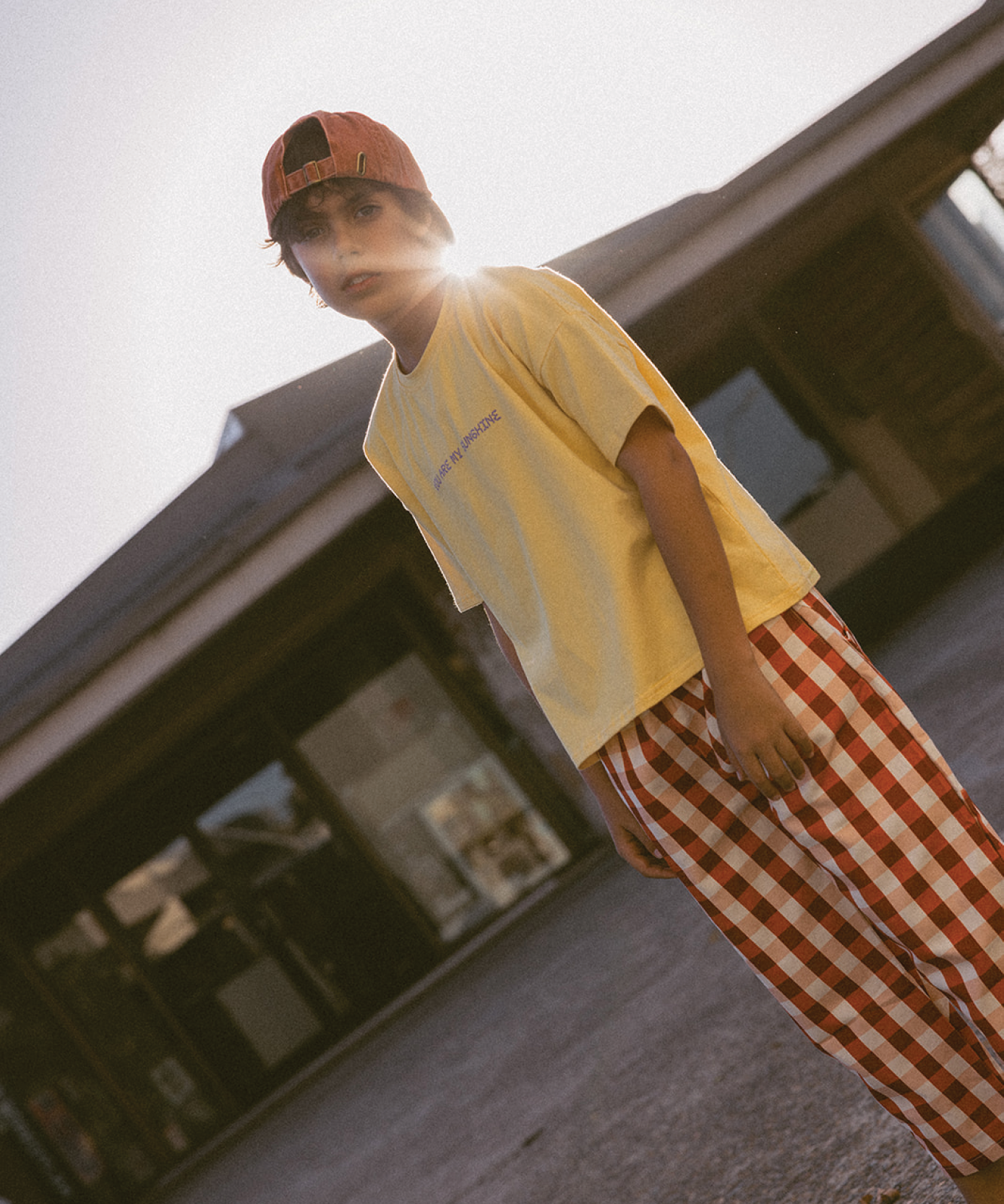 Child in a Sonny Label SonnyFaves colourful lifestyle campaign image.