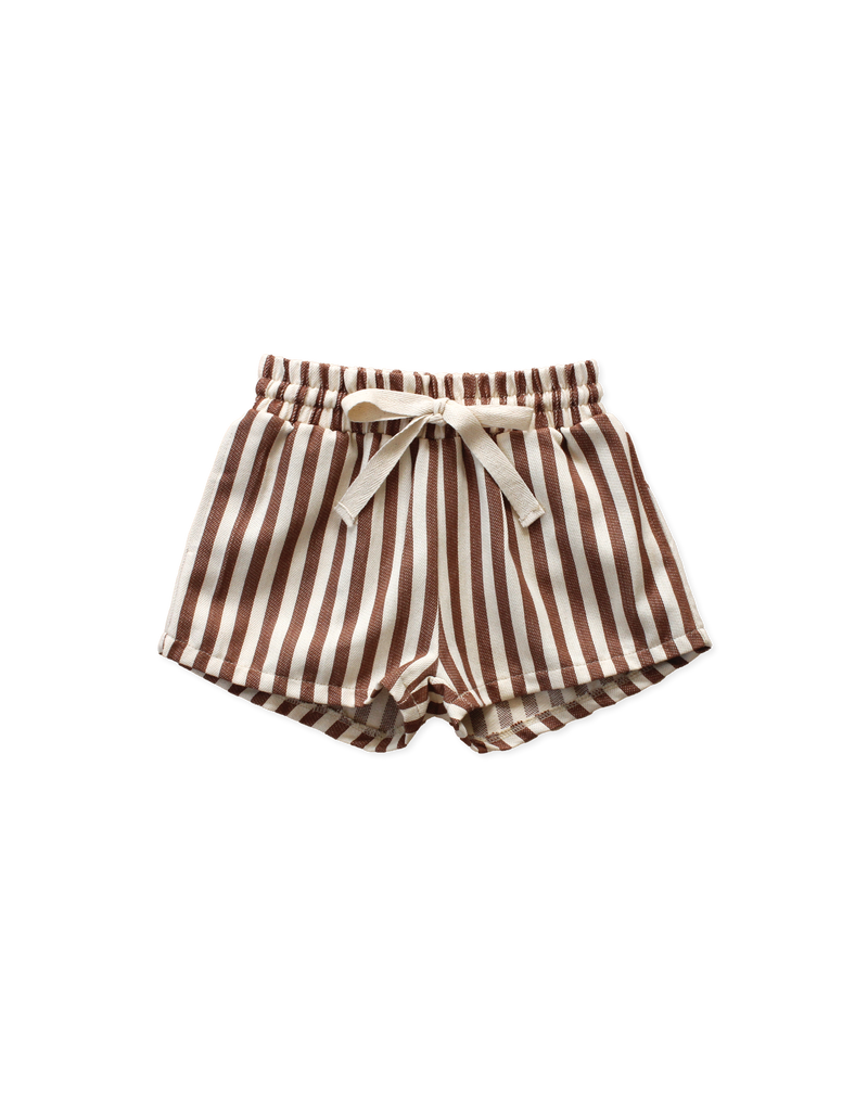 Caramel Stripe Shorts