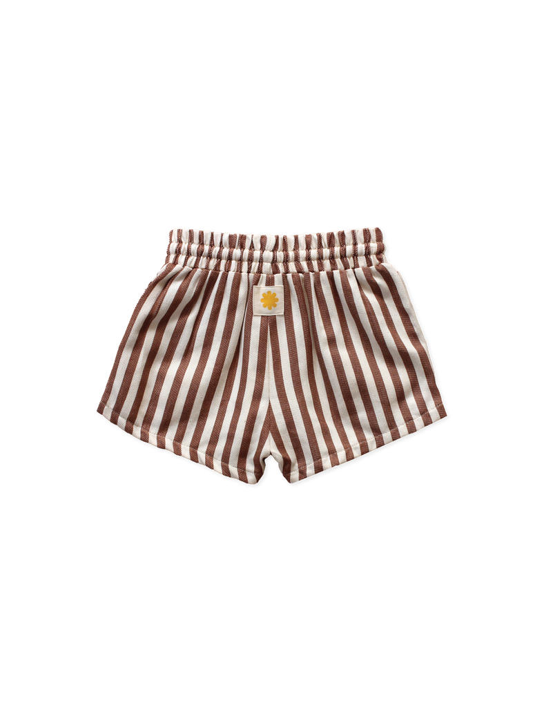 Caramel Stripe Shorts