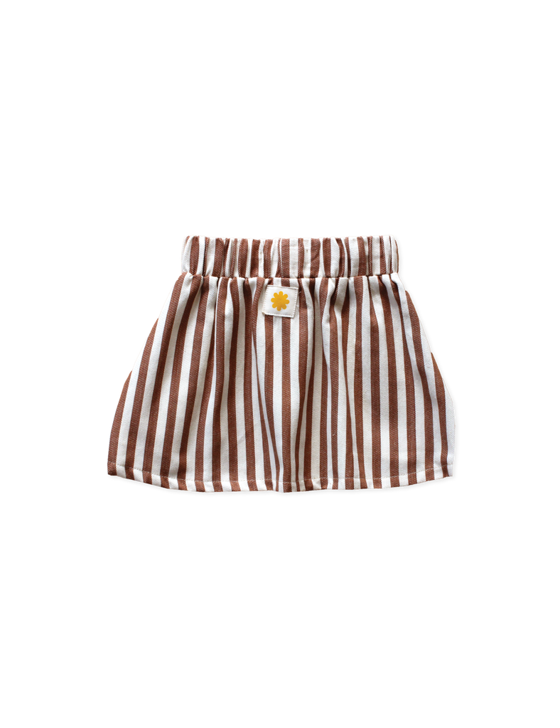 Caramel Stripe Skirt