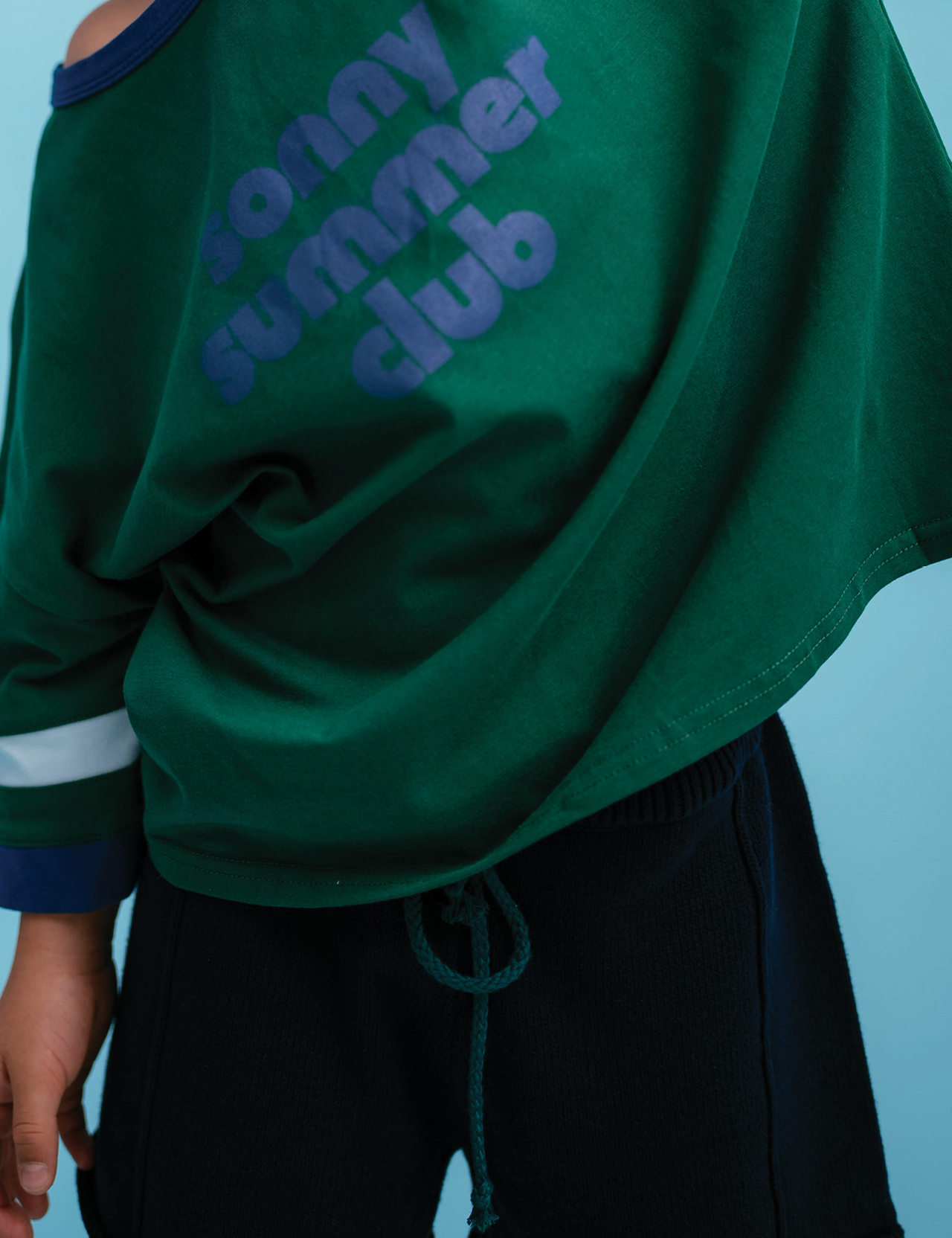 Knitted Shorties : Navy