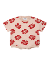 Playsuit in Flamingo