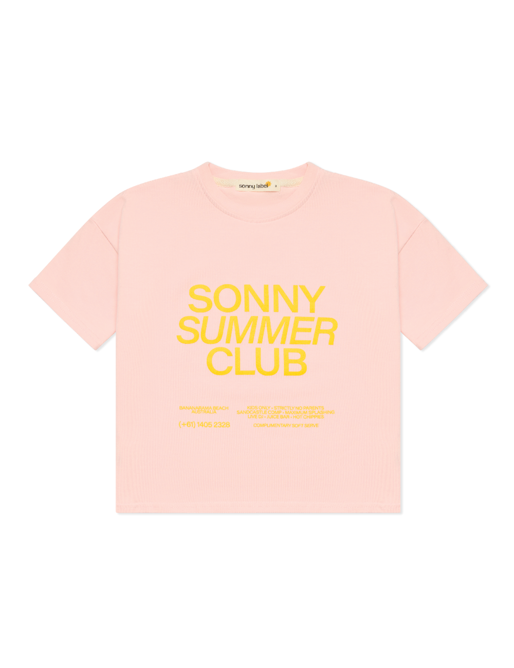 Summer Club Tee : Pink