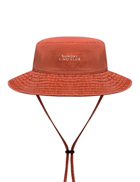Cino Club Bucket Hat in Tomato | Kids Sun Hat | Sonny Label