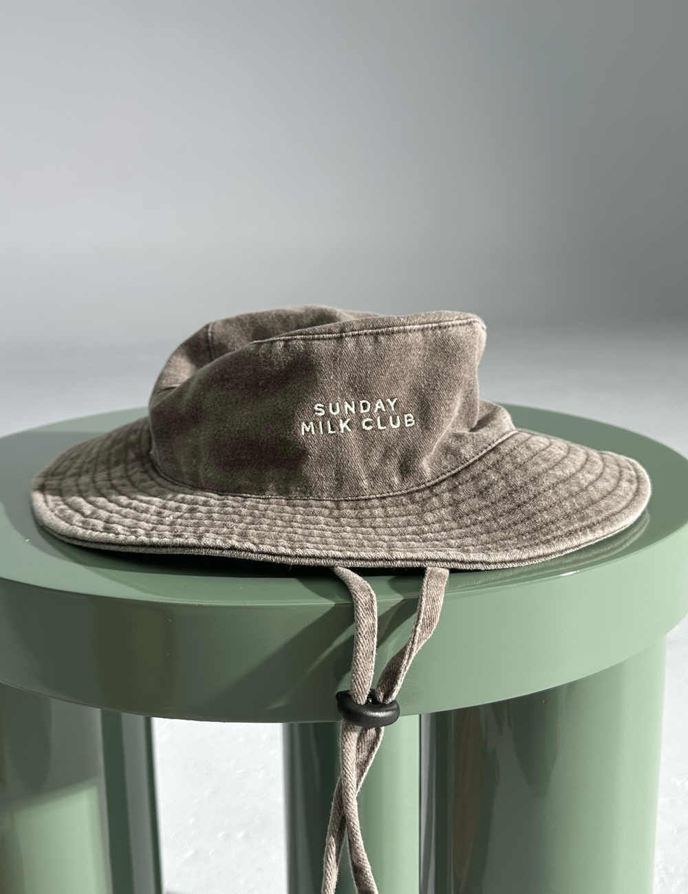 Milk Club Bucket Hat in Blueberry