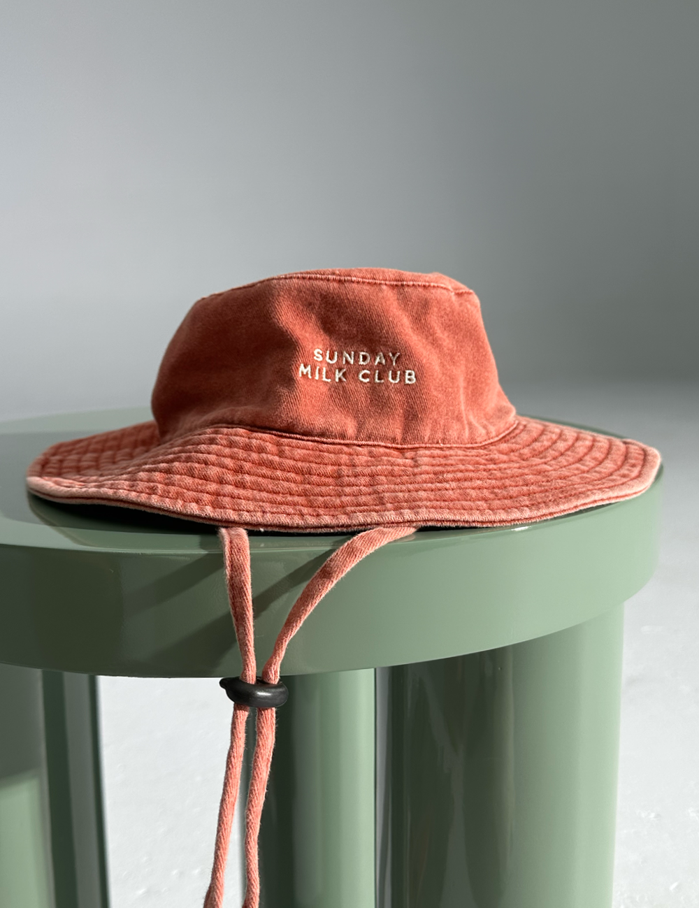 Milk Club Bucket Hat in Tomato