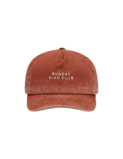 Cino Club Cap in Tomato