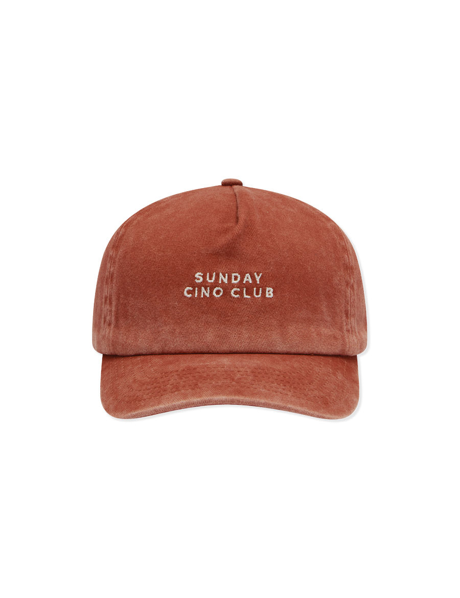 Cino Club Cap in Tomato