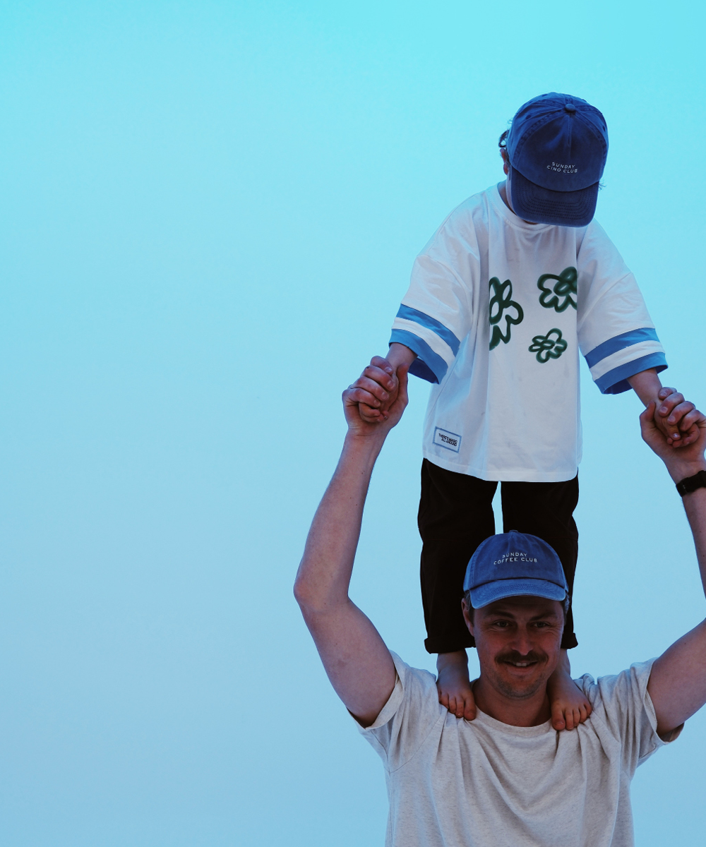 Sonny Label Sunday Club cap lifestyle shot. Variant upload.