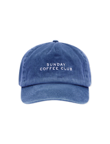 Coffee Club Cap in Blueberry