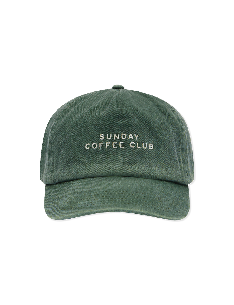 Coffee Club Cap in Basil