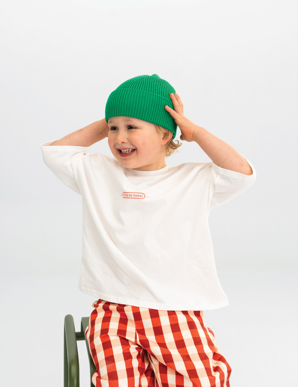 Cotton Beanie : Green