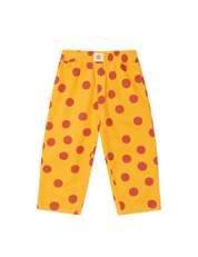 Pocket Pants in Yellow Polka