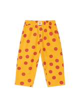Pocket Pants in Yellow Polka