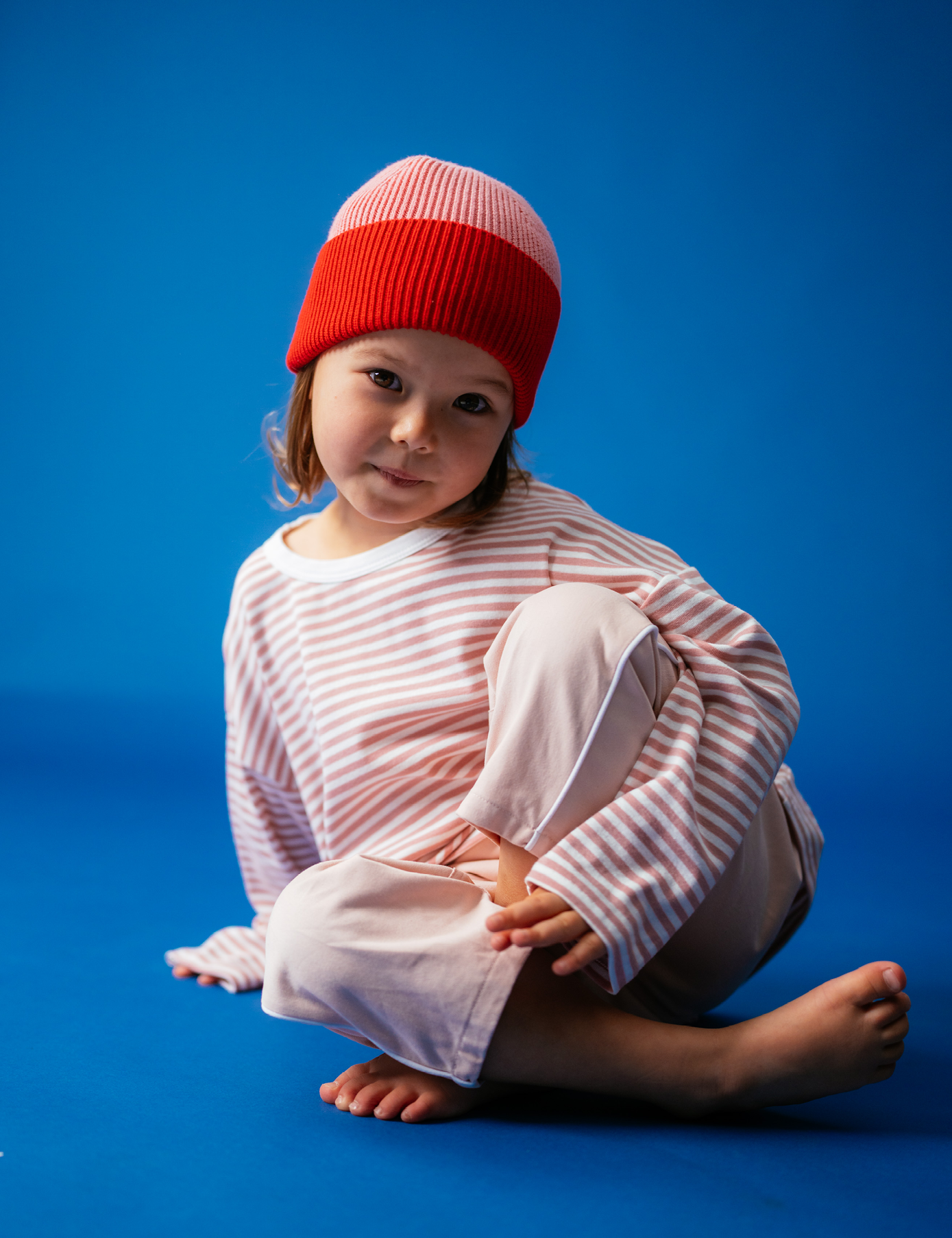 Cotton Beanie in Fairy Floss